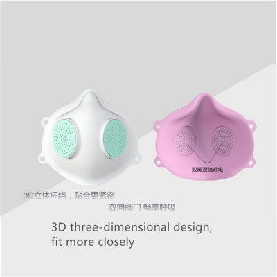 Factory Wholesale Ilicone Reusable Washable Face Mask Protective Anti-Virus Respirator Dust Face Mask